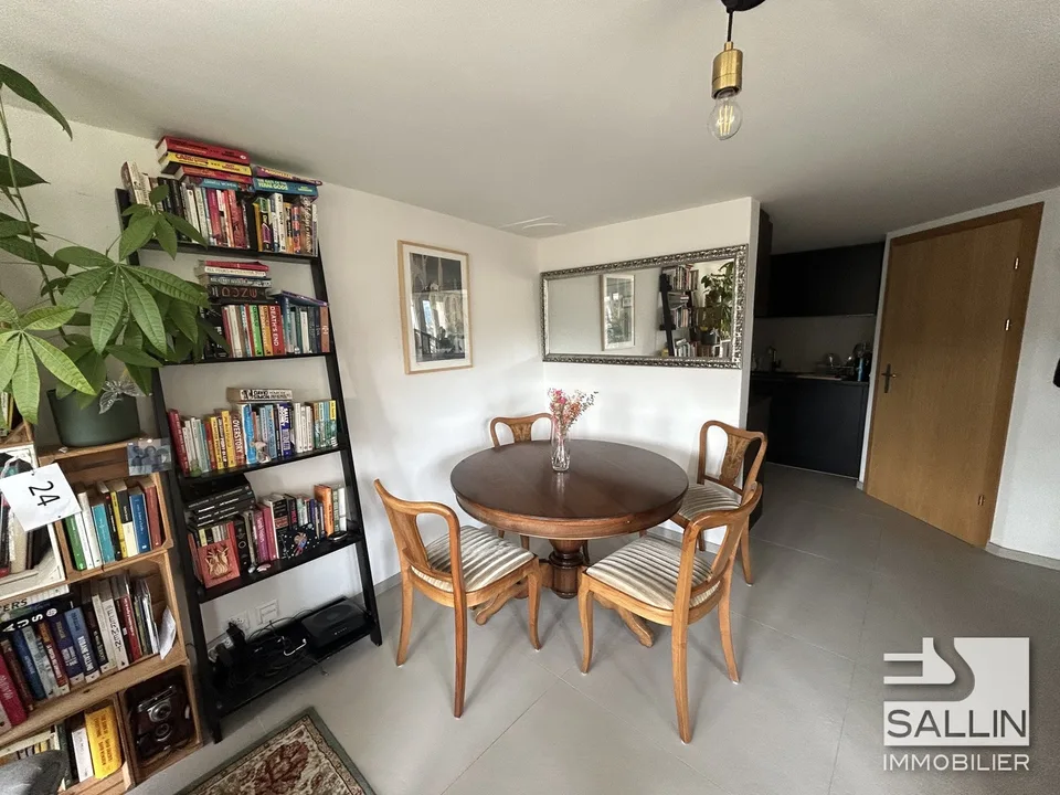 APPARTEMENT DUPLEX RENOVE DE 3½ PIECES A L'ENTREE DE LA BASSE VILLE – photo 9 sur 13