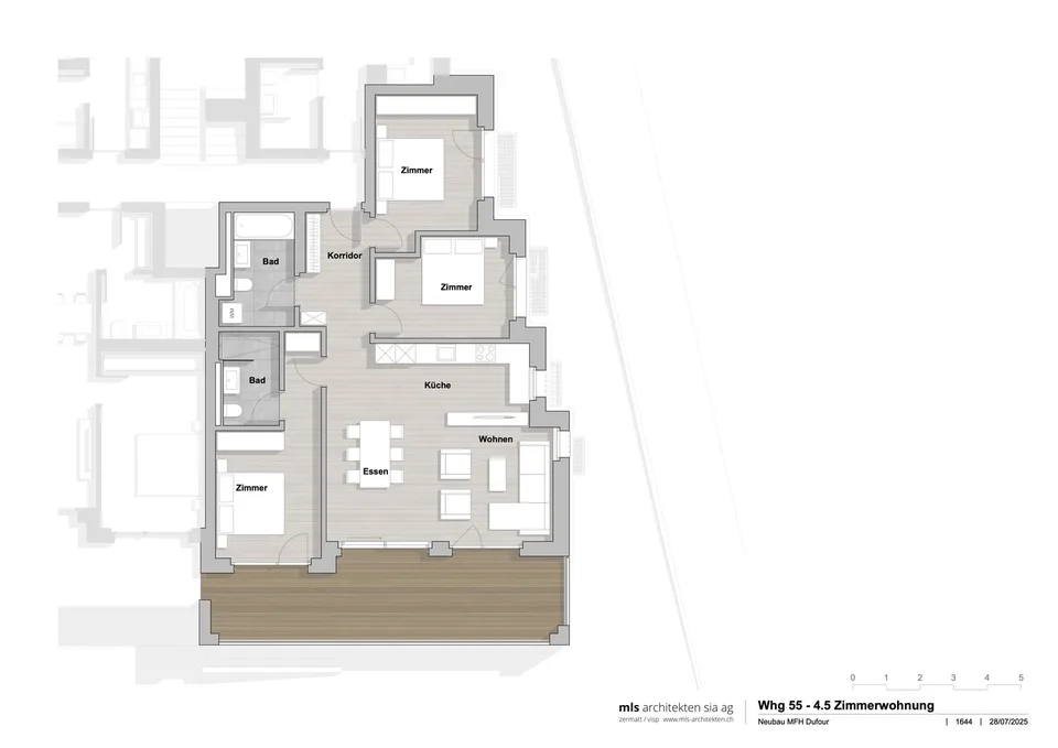4 Zimmer Etagenwohnung in Zermatt – Foto 11 von 11