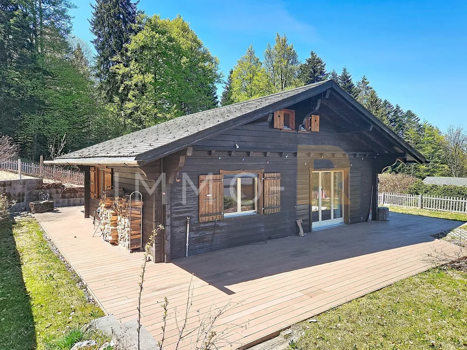 Chalet with magnificent view