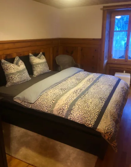 Charmante 4-Zimmer-Wohnung mit Cheminée und atemberaubender Bergkulisse in Avers-Cresta