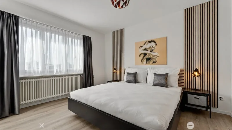 Moderne möblierte 2-Zimmer-Wohnung mit Service und Balkon in Biel – photo 6 sur 12