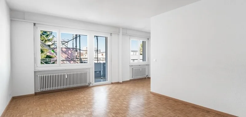 Tolle Wohnung mit grosszügigem Balkon und Blick auf den Wartenberg