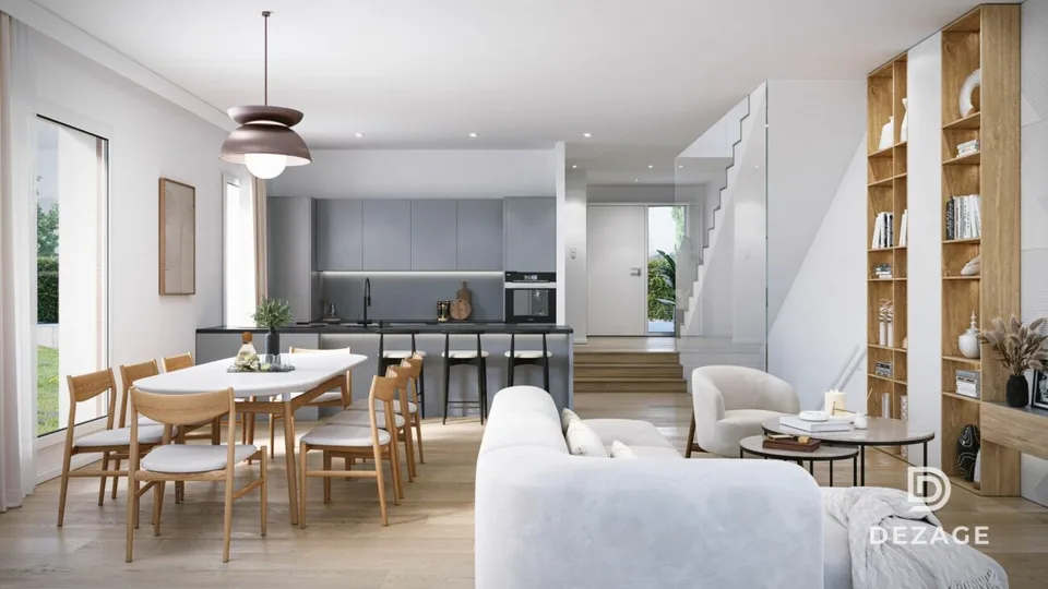 Villas LITHEA à Nyon : Une collection confidentielle de 3 villas contemporaines - VILLA 2