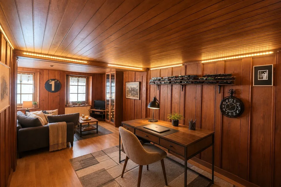 Haus im Dorfstil 5.5 Zimmer mit Scheune und Erweiterungspotenzial