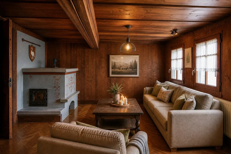 Haus im Dorfstil 5.5 Zimmer mit Scheune und Erweiterungspotenzial