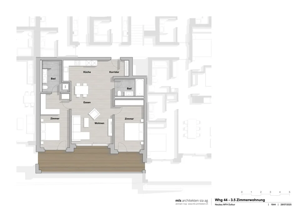3 Zimmer Etagenwohnung in Zermatt – Foto 11 von 11