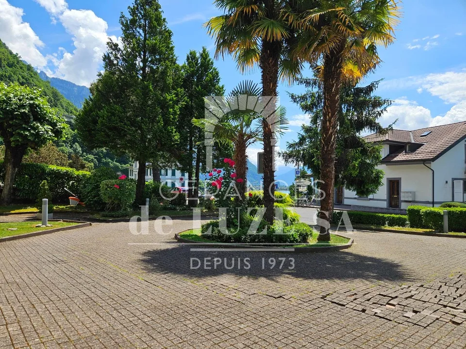 Balcone sul lago: 2 pezzi con vista sul castello di Chillon