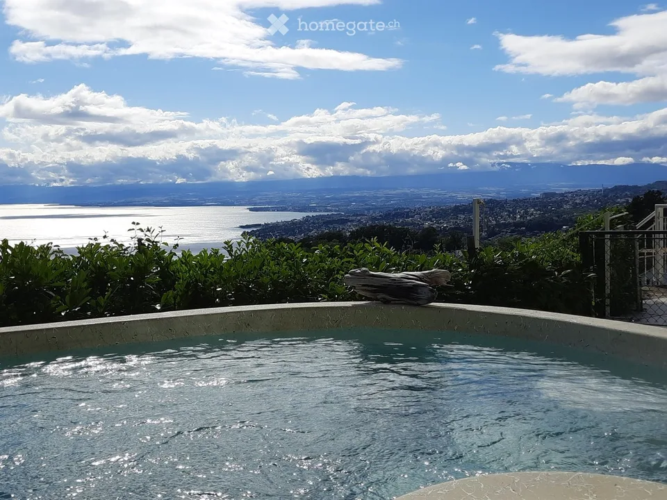 Chambre de standing dans villa avec vue panoramique  Lavaux