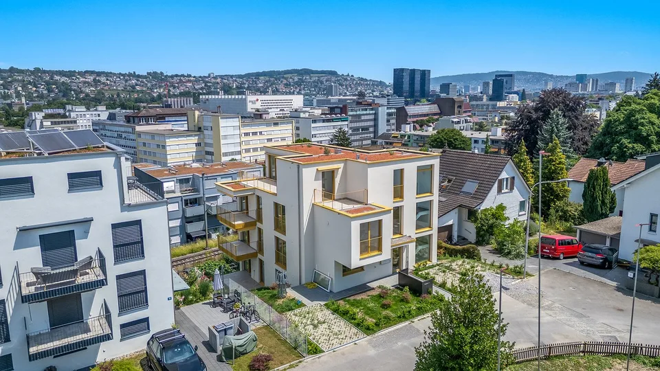 Fourpointeight Altstetten : Quatre appartements. Huit bonnes raisons de rester.