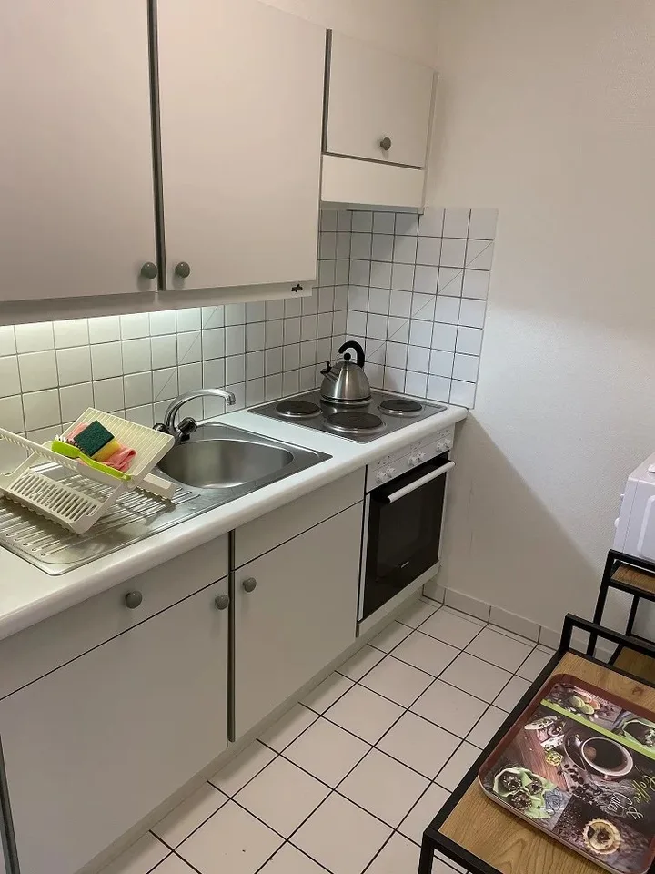 One-room apartment on the 4th floor