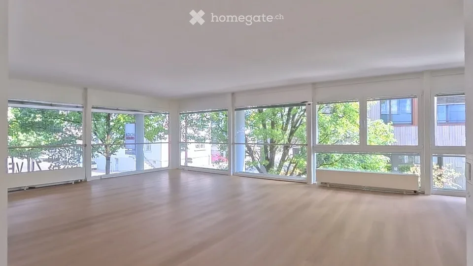 Klimatisierte eigene Etage 148 m² · Bahnhof Baar · zwei Zugänge · frisch renoviert