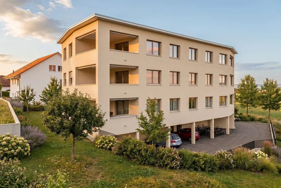 3 Appartamenti con 4,5 Locali in una Piccola Promozione di 6 Lotti
