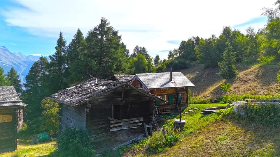Maiensäss confortable près de Brandalp à Unterbäch – photo 20 sur 21