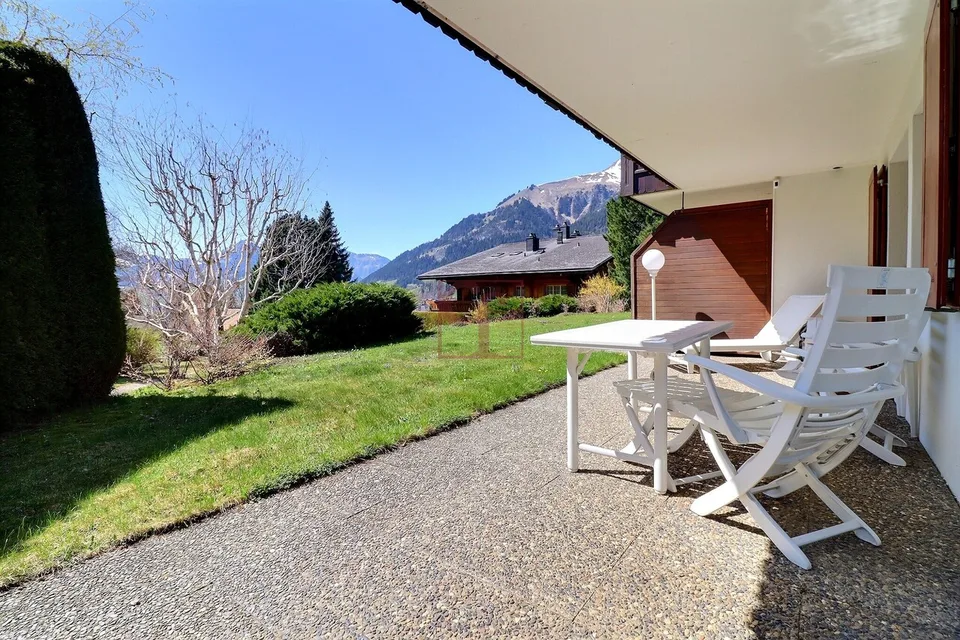 Charmant 3.5 pièces avec grande terrasse d'angle proche du centre