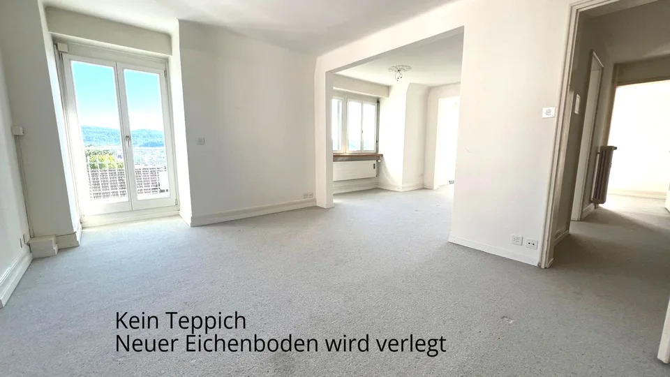 Charmante 2-Zimmer-Wohnung mit Balkon und Aussicht in Zürich-Höngg