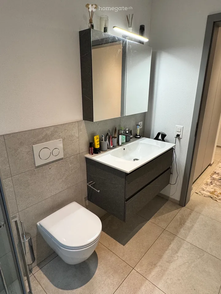 2,5 Lokale mit Garten, Terrasse und 2 Parkplätzen in Grono