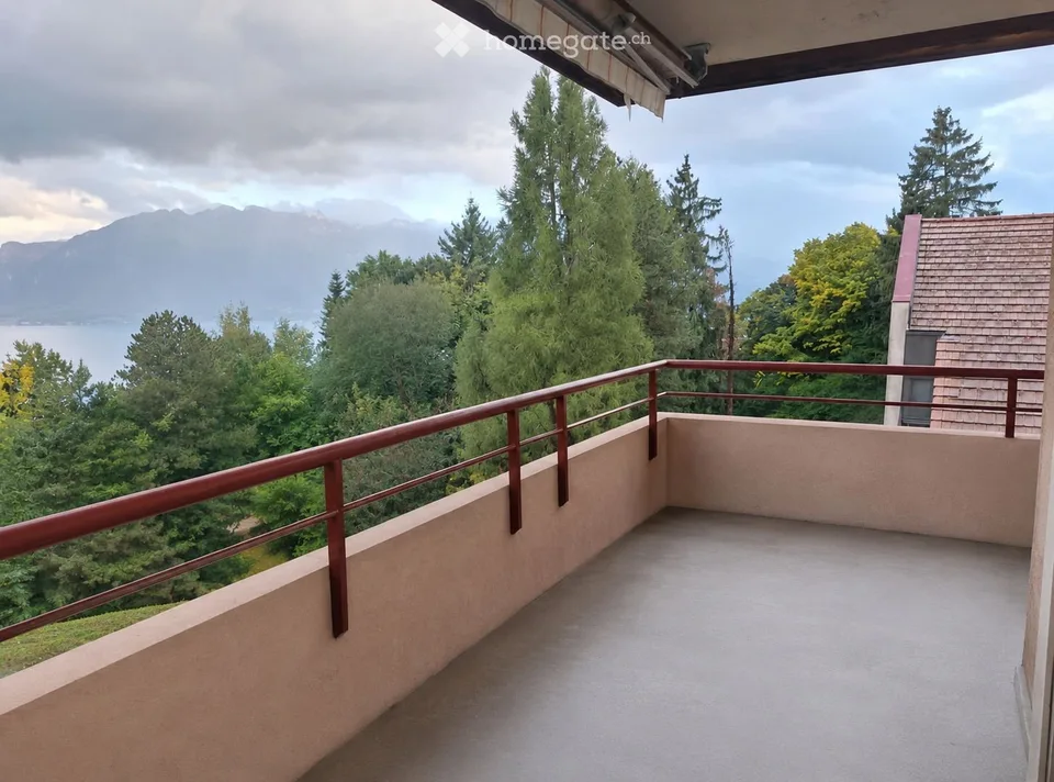 Appartamento luminoso di 3,5 locali a Mont-Pèlerin