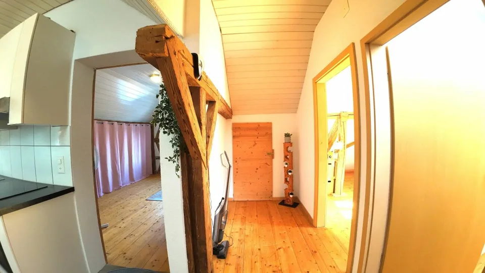 Appartamento mansardato di 3 camere idilliaco