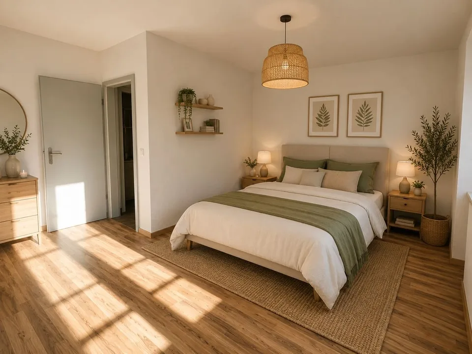 Moderne 3-Zimmer-Wohnung - Zentrum des Dorfes – Foto 6 von 6