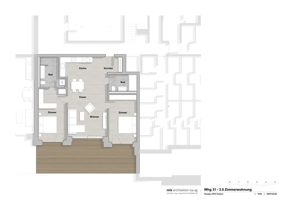3 Zimmer Erdgeschosswohnung in Zermatt – Foto 11 von 11