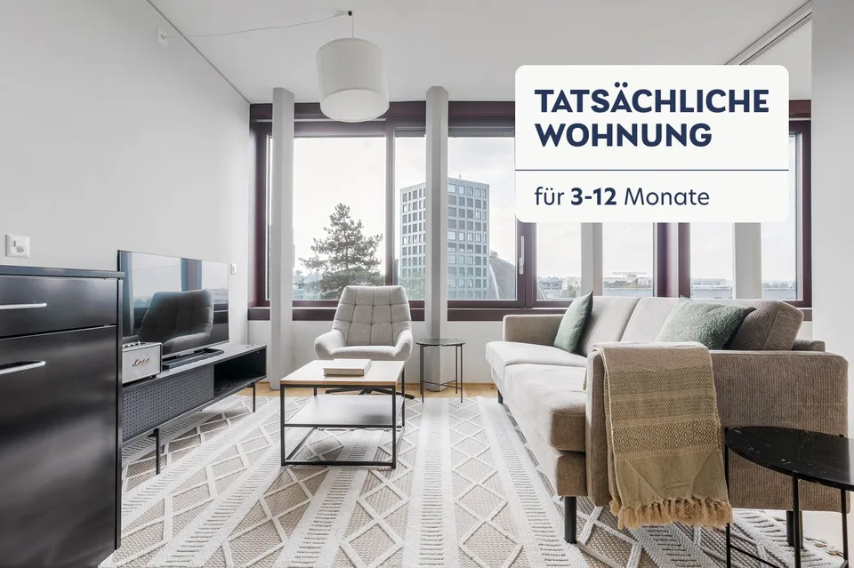 Furnished 2.5-room apartment with elevator in Basel city center