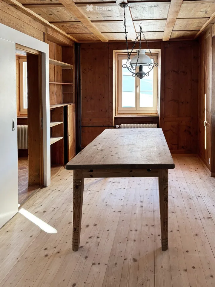 3.5 Zimmerwohnung mit grossem Gemeinschaftsgarten