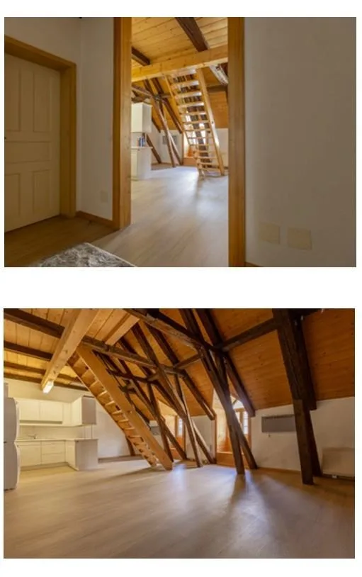 Zu vermieten - Charmante 1.5 Zimmer-Dachwohnung mit Galerie