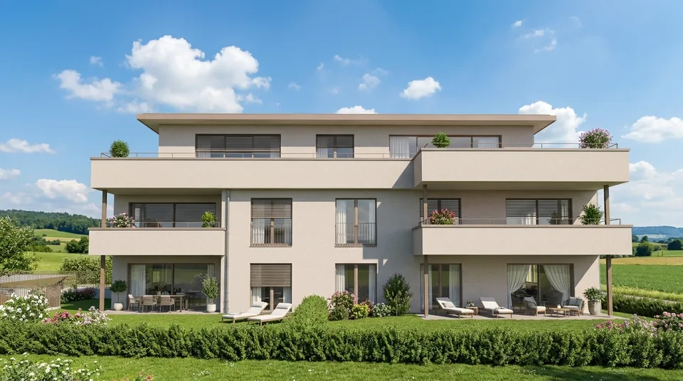 Abitare moderno con stile - appartamenti in affitto esclusivi a Biberist - appartamento in attico 2 1/2 locali