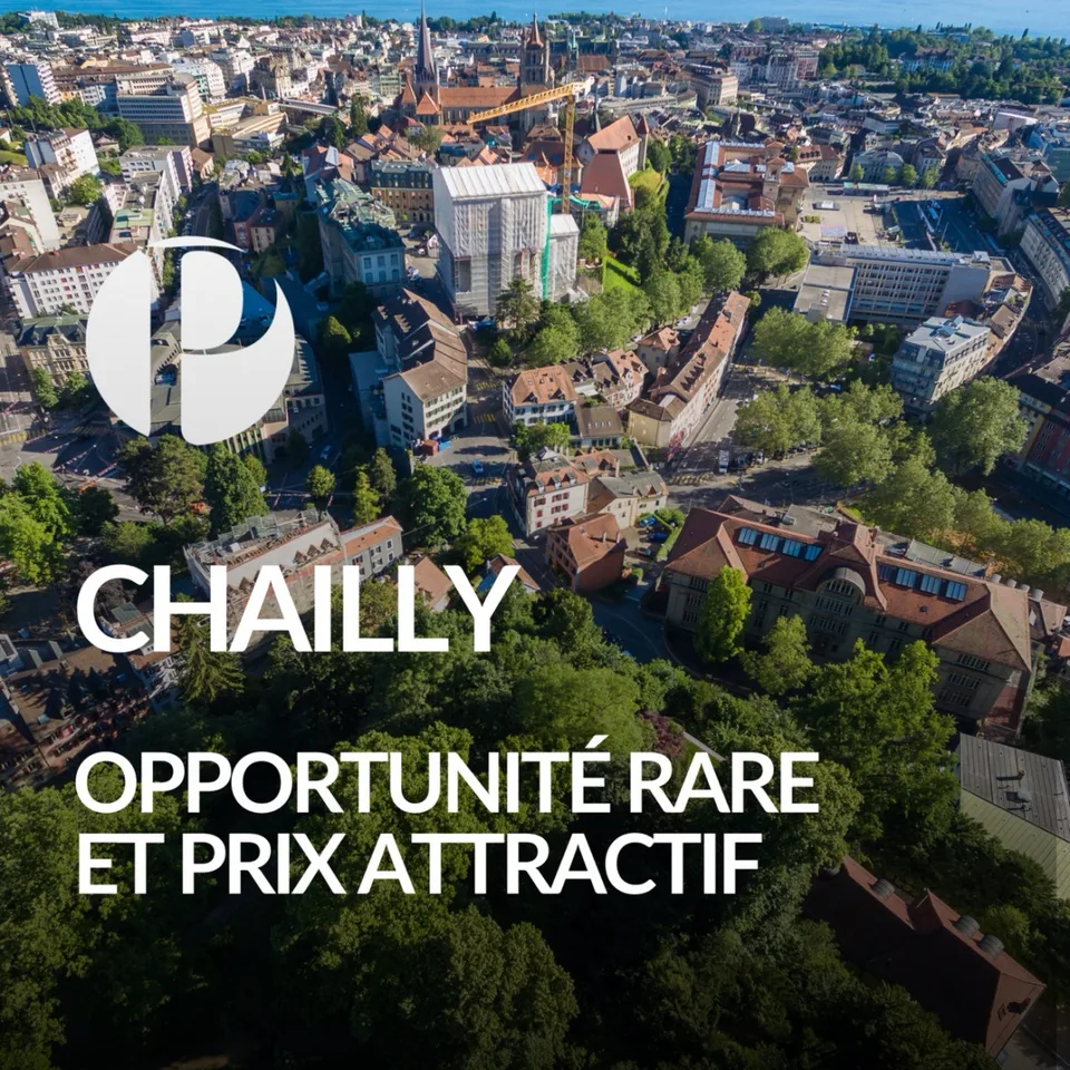 Opportunité d'acquérir votre 4,5 pièces à Chailly pour un prix attractif !