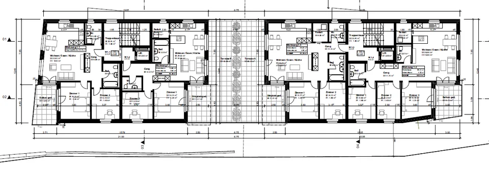 Moderne 3.5-Zimmer-Wohnung mit Balkon in Niederurnen, Glarus Nord