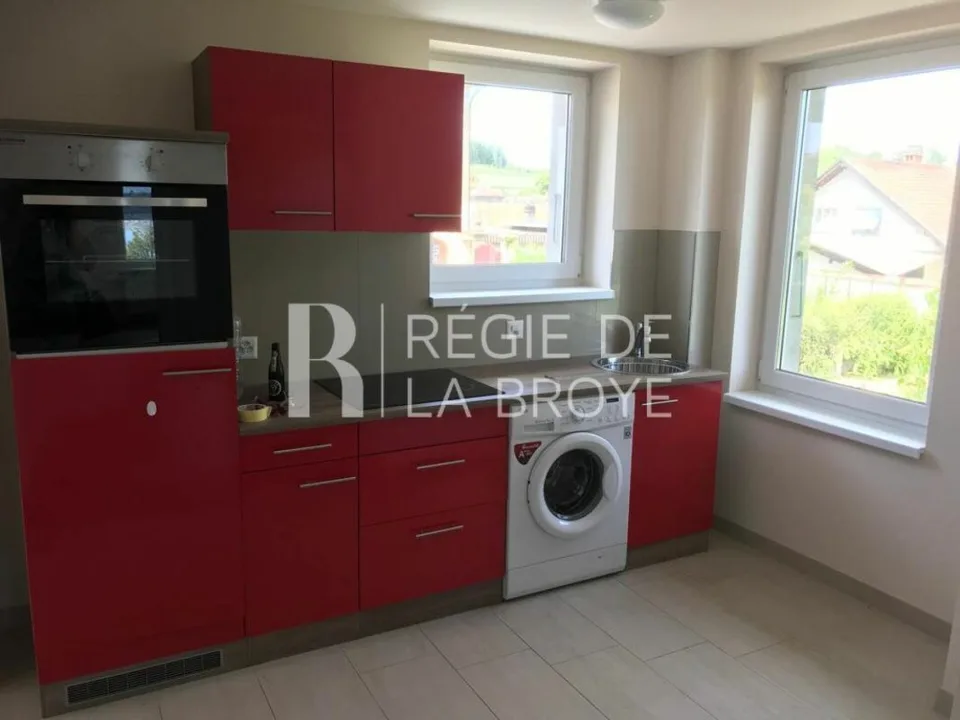 Wohnung mit 2.5 Zimmern in Vallamand