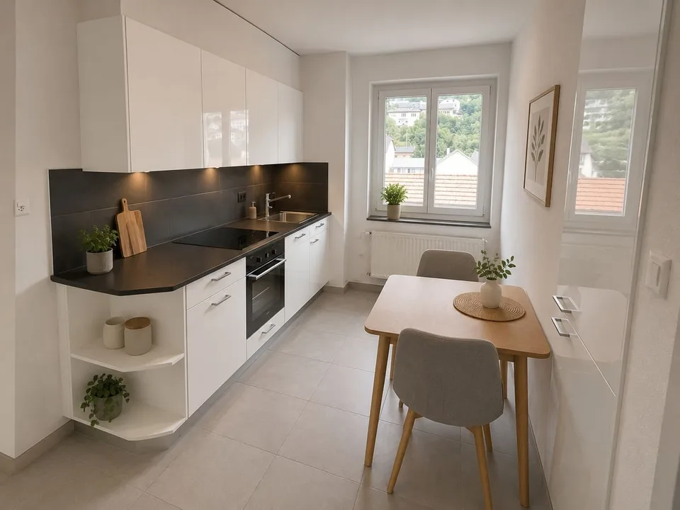Charmant appartement de 3 pièces lumineux avec balcon