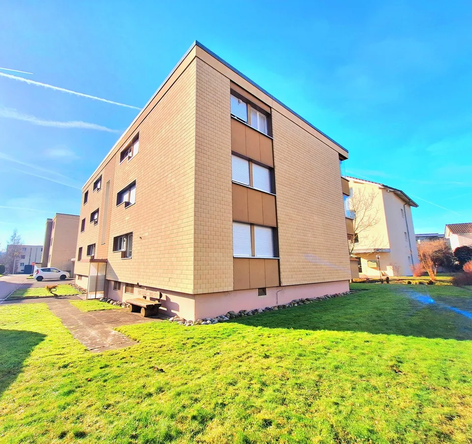 Gemütliche 2^4.5-Zimmerwohnung mit Balkon in ruhiger Lage  (Erlinsbach SO)