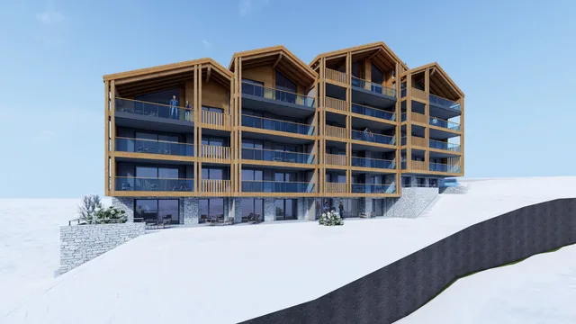 Nuovo edificio z'Dufour | Appartamento 4,5 locali | 3° piano | Prima residenza