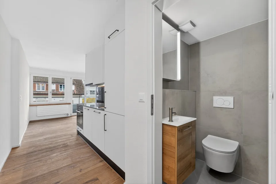 Moderne 1.5-Zimmer-Wohnung mit Balkon in Hergiswil