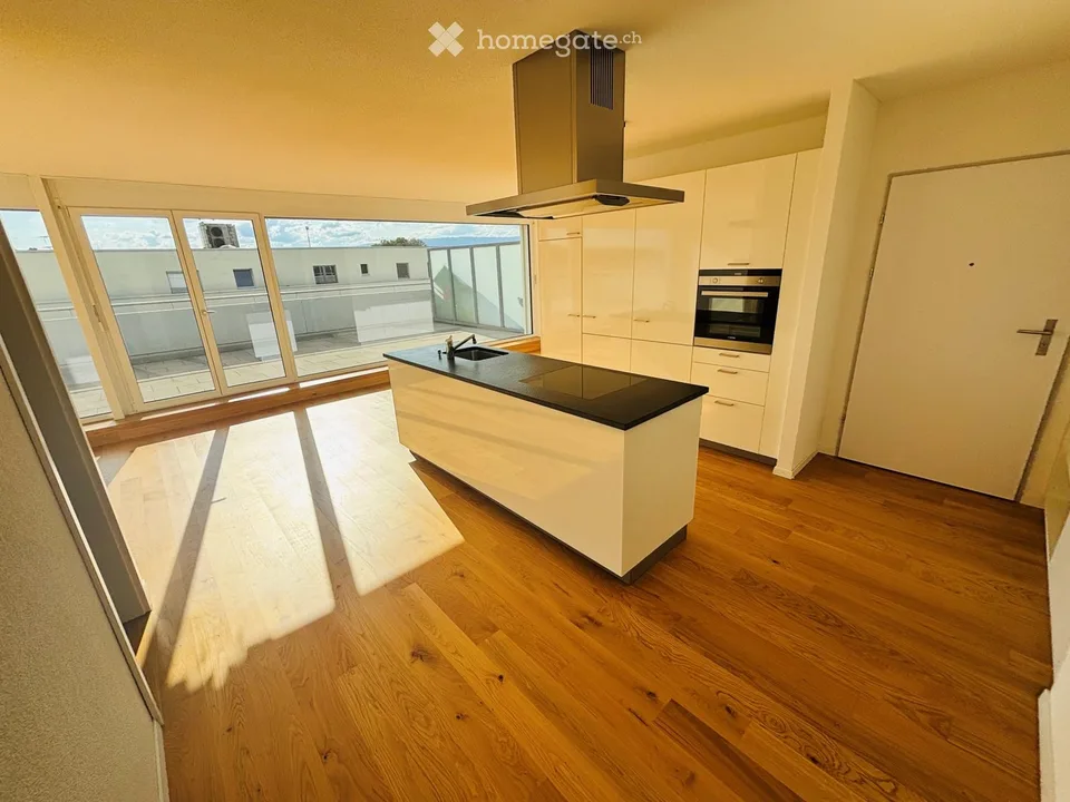 3.5-Zimmer-Attikawohnung  Terrasse 71m2,  ab 01.09.2026