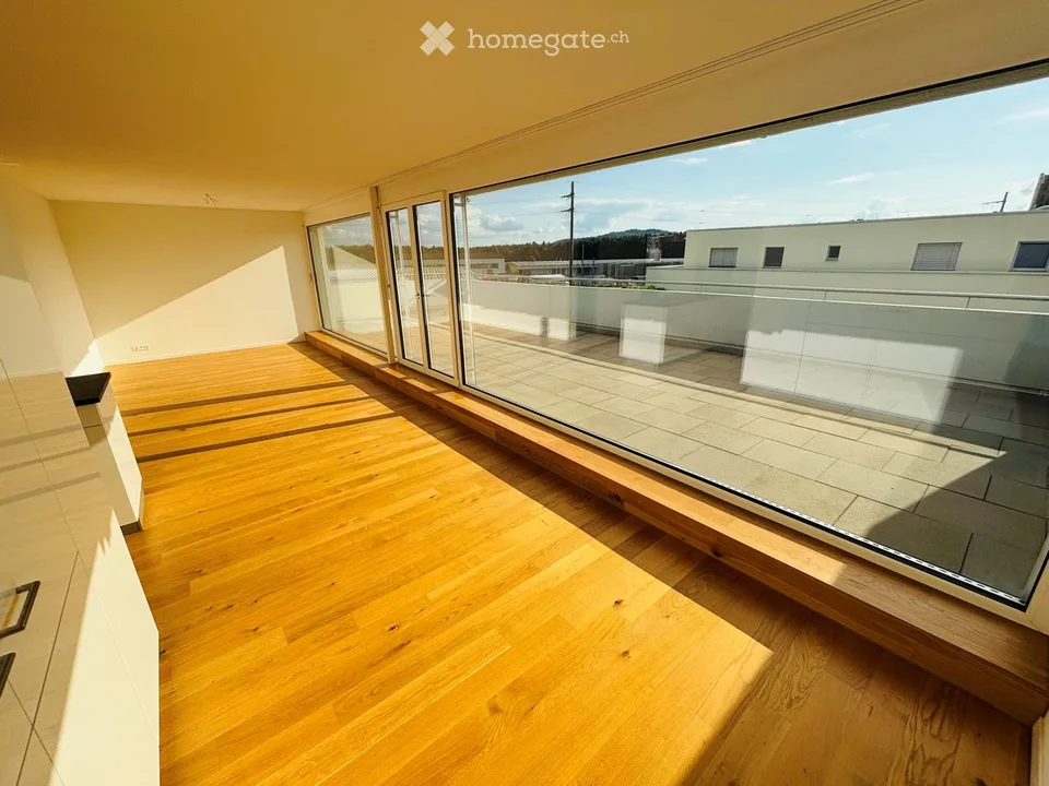 3.5-Zimmer-Attikawohnung  Terrasse 71m2,  ab 01.09.2026