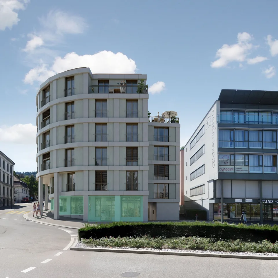 Spazio commerciale/industriale attraente nel centro di Horgen