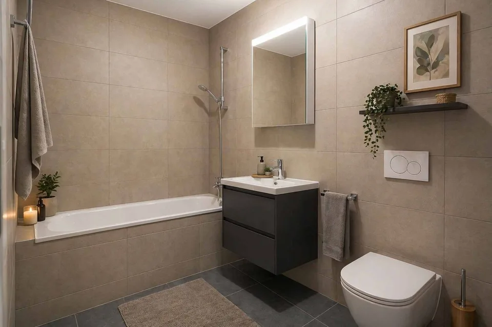 Appartamento 3,5 nei mansardi di 84m2 con balcone