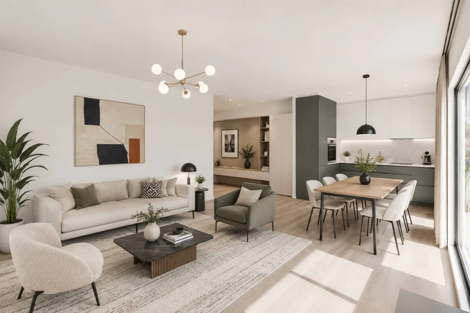Denges - Appartement 3,5 pièces avec terrasse et jardin de 42 m²