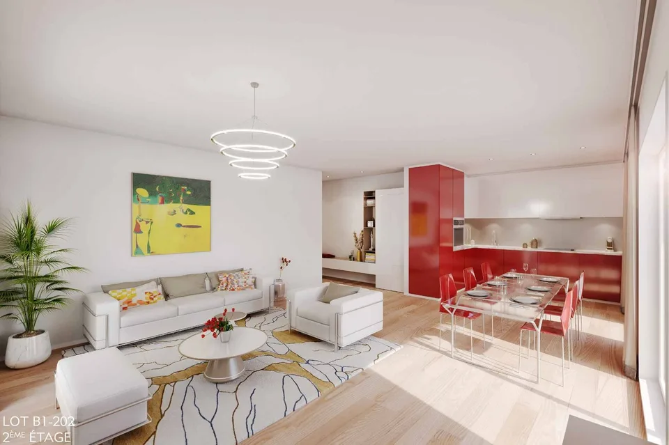 Denges - Appartement 3,5 pièces avec terrasse et jardin de 42 m²