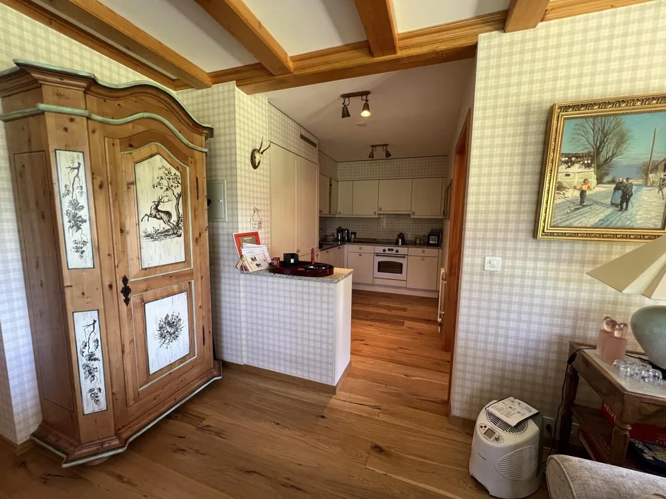 Bel appartement de 3 pièces au rez-pelouse