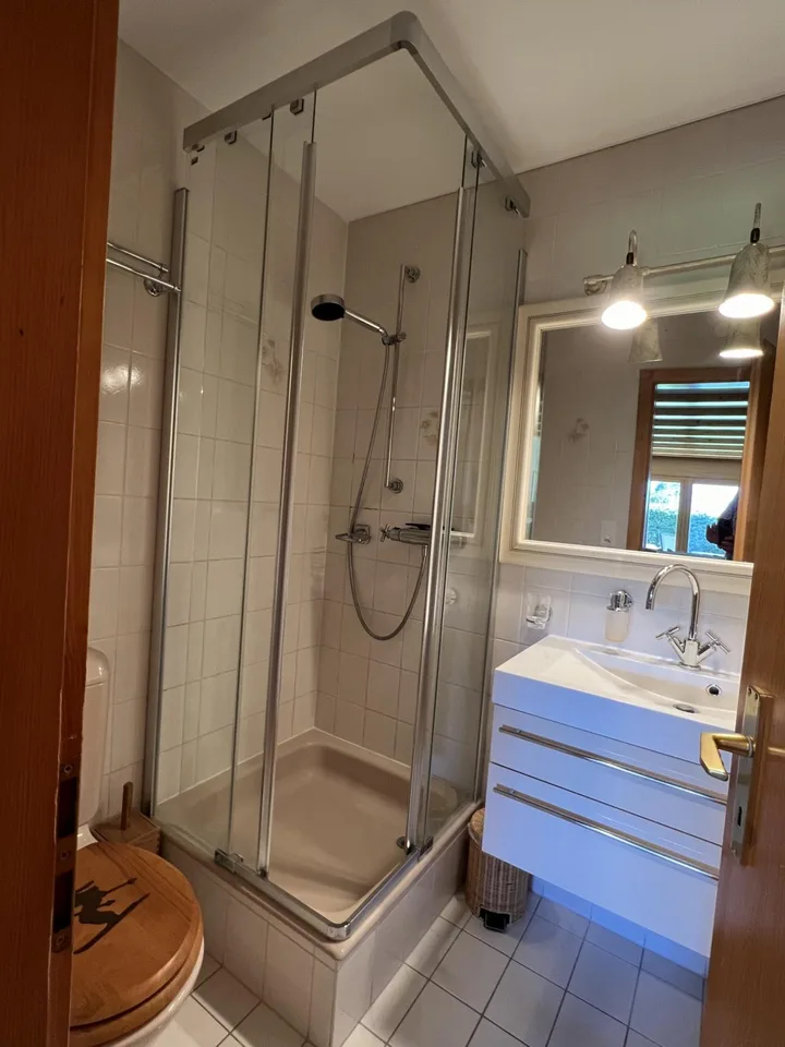 Bel appartement de 3 pièces au rez-pelouse