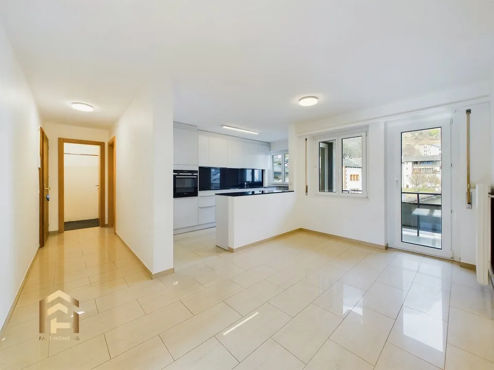 Interessante 4.5 Zimmer-Wohnung im Herzen von Naters