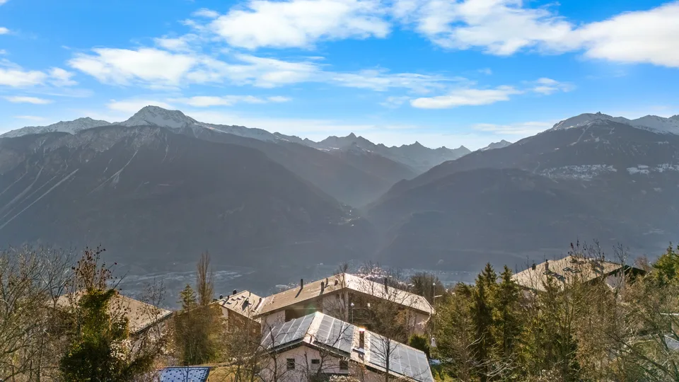 Superbe villa avec vue imprenable en Minergie