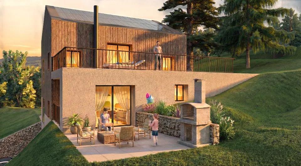 Superbe villa avec vue imprenable en Minergie
