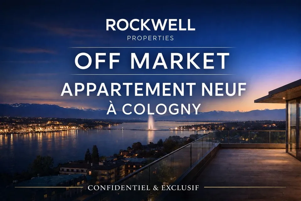 Appartement de luxe à Cologny