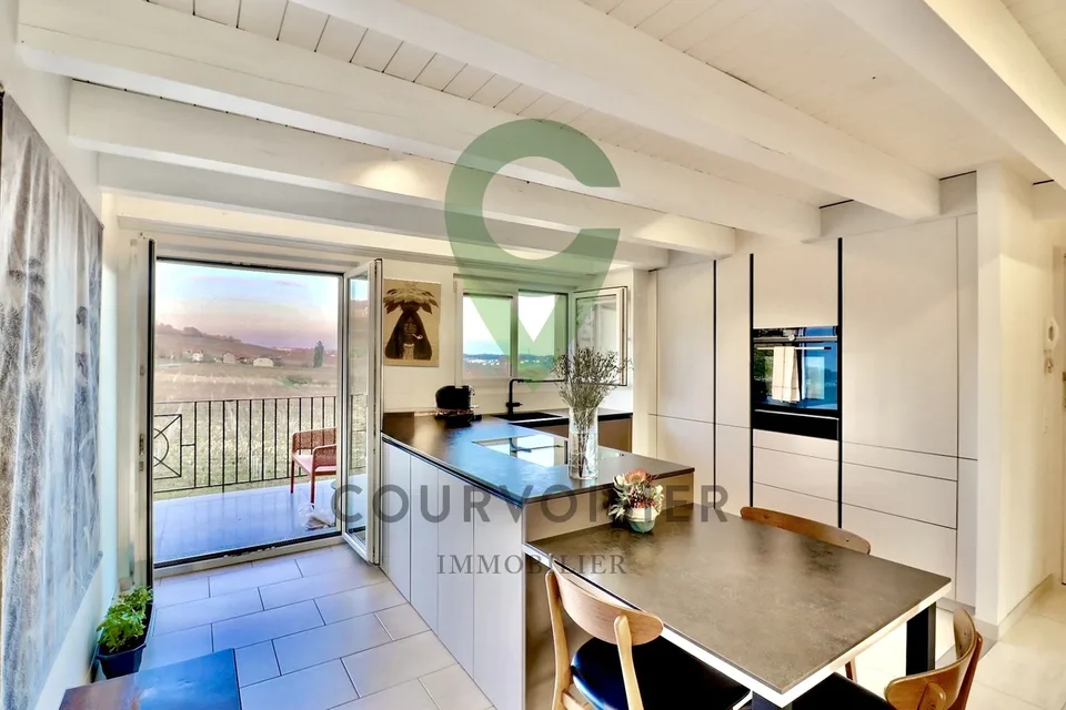 Splendide appartement de 5,5 pièces avec vue sur lac et alpes