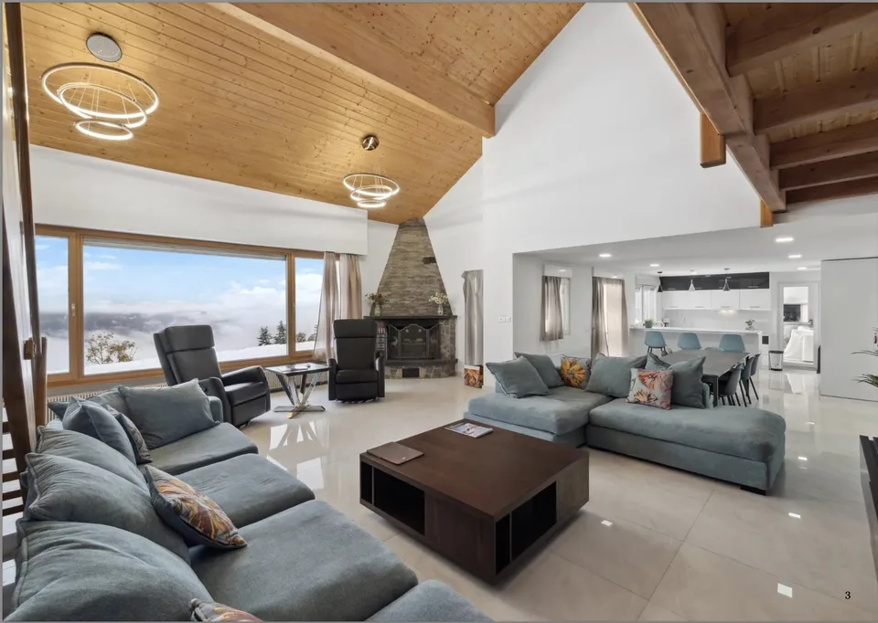 Chalet di 6,5 locali con vista panoramica a Bluche / Crans-Montana ? Vendita agli stranieri autorizzata