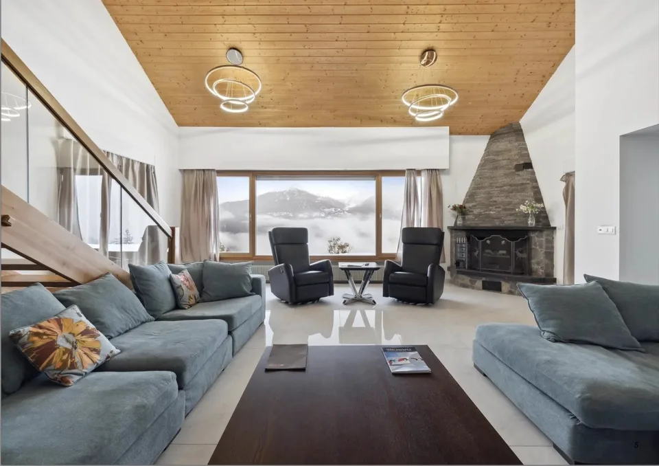 Chalet di 6,5 locali con vista panoramica a Bluche / Crans-Montana ? Vendita agli stranieri autorizzata